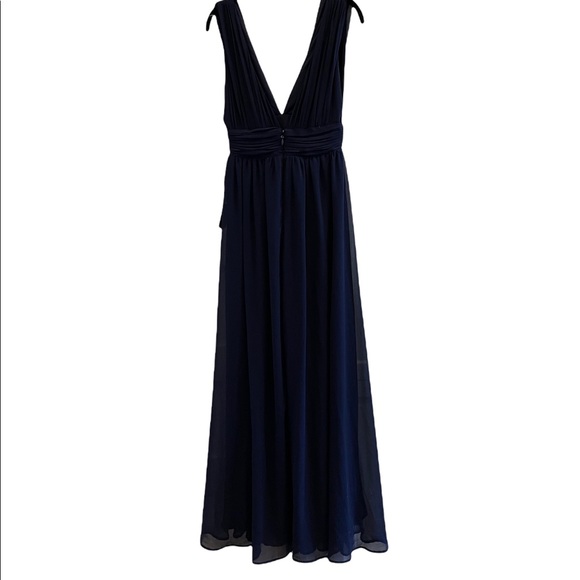 NTW Heavenly Hues Navy Blue Maxi Dress Small - Picture 7 of 7